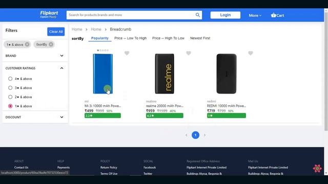 Flipkart clone with mern stack, material ui and reactquery(ecommerce website with react in 2021). смотреть онлайн