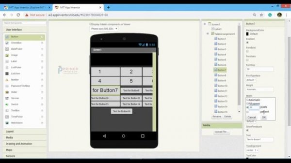 Advanced Android Calculator app using MIT APP inventor Part 1 (TAMIL)