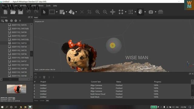 3D MODELLING USING AGISOFT METASHAPE SOFTWARE FULL TUTORIAL смотреть онлайн