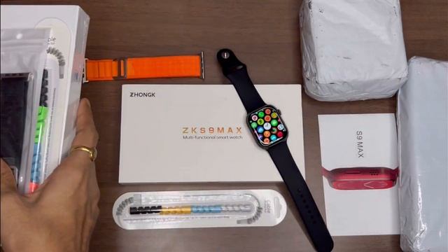 Series 9 Amoled Smartwatch | Zk S9 Max Original Series 9 | 90hz | Dual core Processor #series9 смотреть онлайн