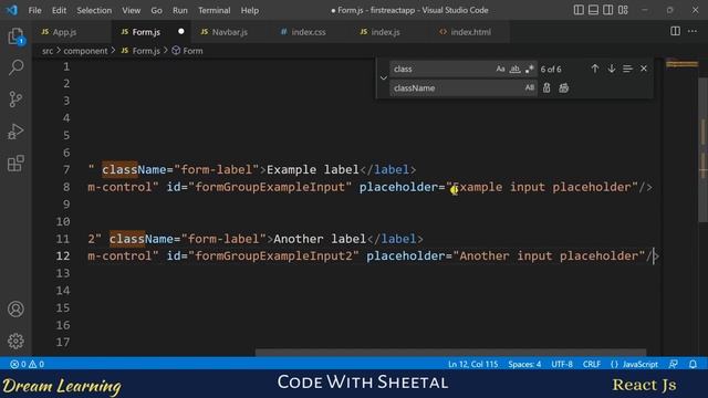 Adding Bootstrap to React in Hindi | react js tutorial #7 смотреть онлайн