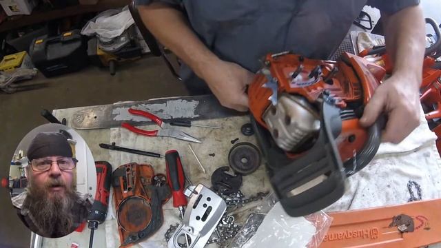 Husqvarna 460 Chainsaw Oil Pump Service