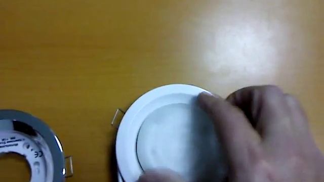 Светильник Экола GX53 глубокий легкий