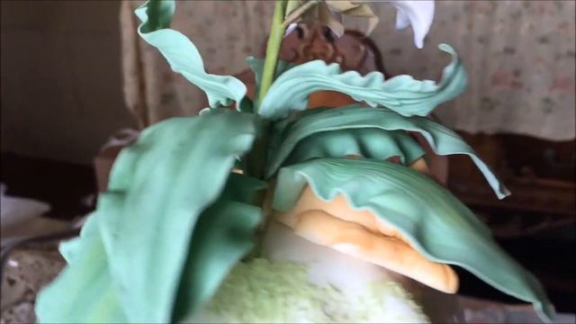 DIY Sugar Paste Easter Cakes Decoration Цветы из сахарной мастики - украшения куличей или тортов смотреть онлайн