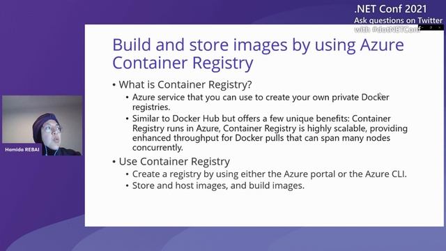 Deploy an application for Azure Container Registry смотреть онлайн