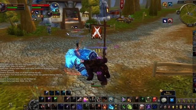 (BFA Beta) Level 60 Druid VS Level 110 Druid Duel смотреть онлайн