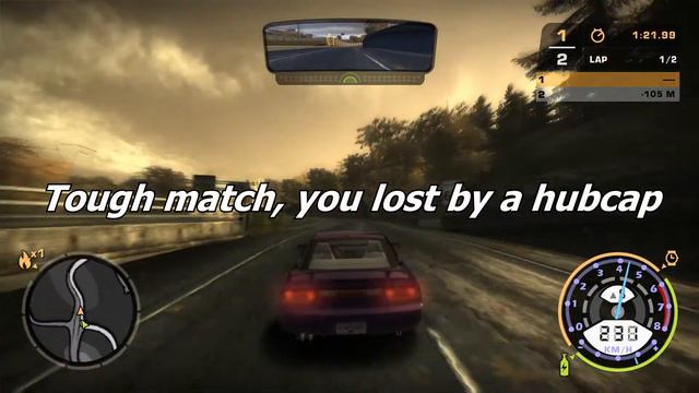 NFS Most Wanted OST - Shapeshifter - Celldweller With Lyrics