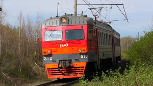 "Последнее видео электрички". ЭТ2-010 сообщением Алапаевск - Егоршино