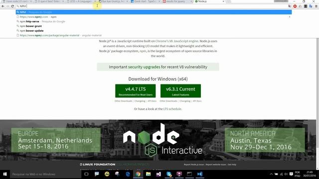 O que é bower, npm, nuget, gulp, typescript e sass смотреть онлайн