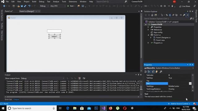 How to use Text Box and Button in C# | TextBox and Button C# | C# TextBox and Button смотреть онлайн