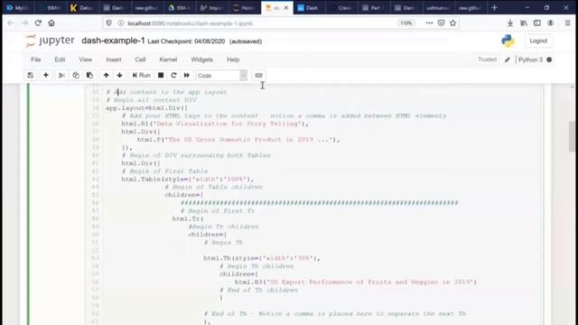 Python Dash Tutorial смотреть онлайн