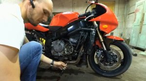 ZXR400 Kawasaki/ Умер натяжитель, подтяжка цепи грм