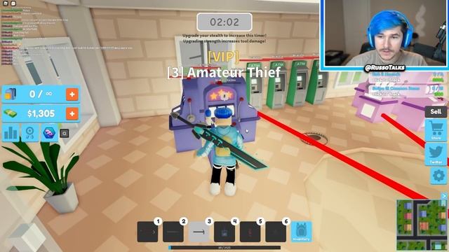 I Robbed YOUTUBERS In Thief Simulator And Got MILLIONS! смотреть онлайн