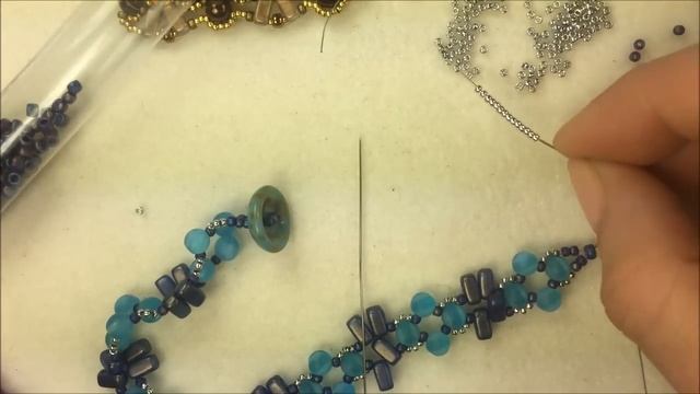 Dragon Eye Bracelet- DIY Jewelry Making Tutorial by PotomacBeads смотреть онлайн