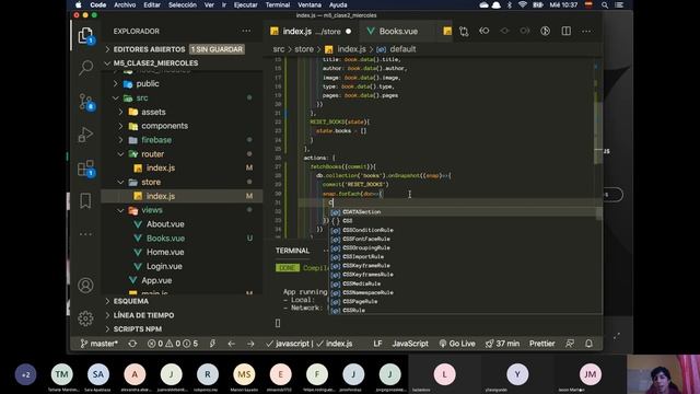 Módulo 5 - Desarrollo de componentes avanzados con VUE JS 1 - Crud Api Rest - Sesión 2 смотреть онлайн
