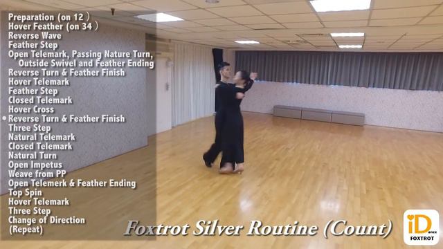 Foxtrot Silver Routine Count смотреть онлайн