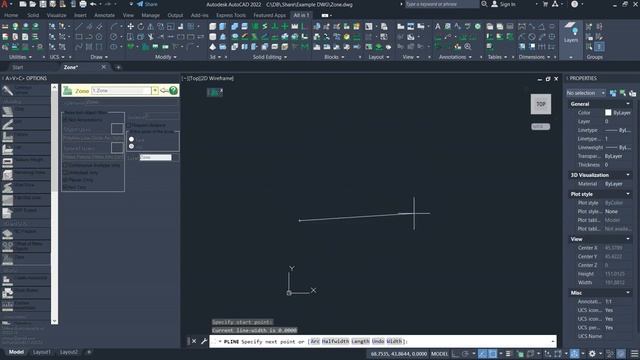 Command ZONE for AutoCAD and BricsCAD смотреть онлайн