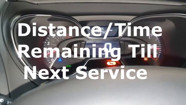 Renault Capture Service Light Reset смотреть онлайн