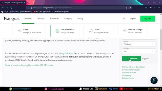 #2 MongoDB Installation and setup | Learn MongoDB Database | Complete MongoDB Tutorials(Hindi/Urdu смотреть онлайн