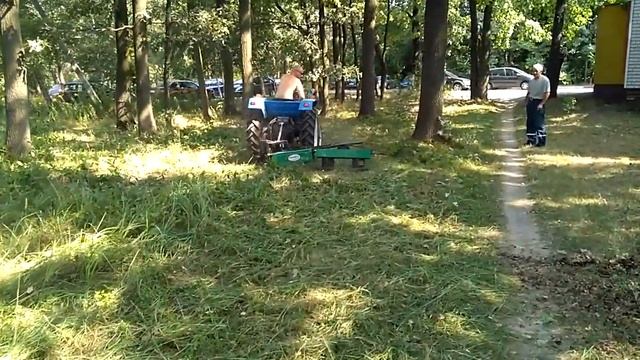 Японский минитрактор Hinomoto и роторная косилка для малых тракторов Kubota, Hinomoto, Janmar смотреть онлайн