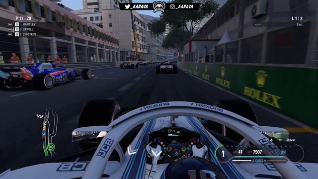 SURVIVE MONACO - Hardcore Extreme Damage Mod F1 Game Keyboard Challenge смотреть онлайн