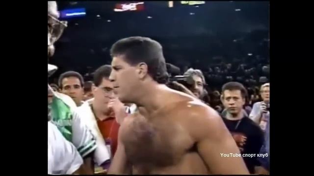 Бокс. Майк Тайсон - Питер МакНили (язык комментариев- русский) Mike Tyson Vs Peter McNeeley