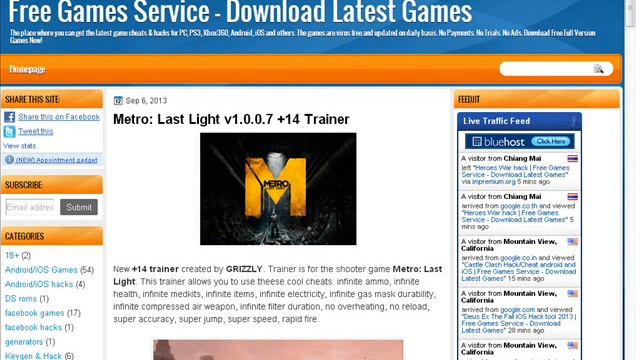 Metro: Last Light v1.0.0.7 +14 Trainer смотреть онлайн