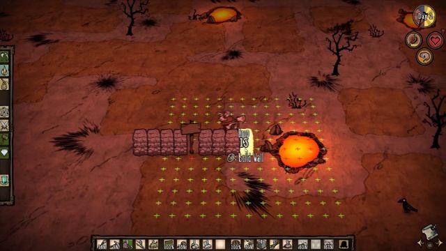 Don't Starve Together → Rush Dragonfly As Wigfrid With NO HEALING Resources - Day 3