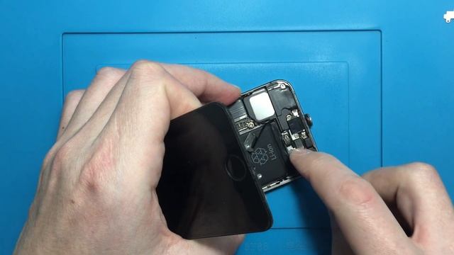 Замена АКБ iPhone 5S разбор / Battery replacement iPhone 5S disassembly / замена батареи смотреть онлайн