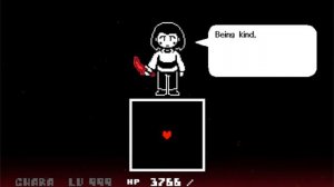 Прохождение игры - Undertale: No More Deals (Chara Battle), но я выбрал опцию «СТЕРЕТЬ»