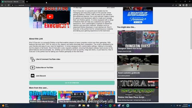 [NEW] Roblox BEST Free Executor Byfron Bypass! : Kiwi X?WORKING For PC смотреть онлайн