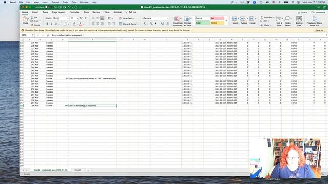 BULK LIST ON EBAY WITH CSV FILES | part 6 uploading and troubleshooting смотреть онлайн