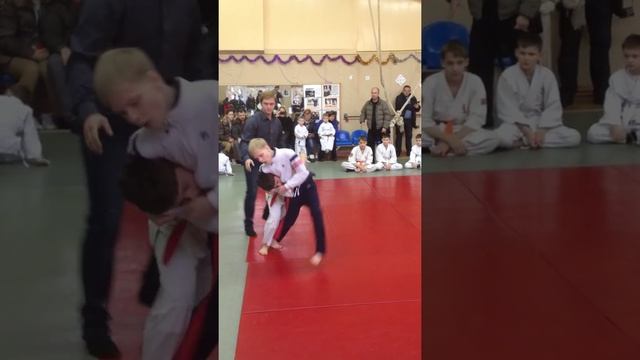 Чемпионат области 20.12.2015 - Матусевич Андрей. Категория 10-11 лет, вес до 40 кг. смотреть онлайн