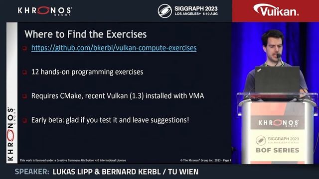 Vulkan, Forging Ahead - SIGGRAPH 2023 BOF Session смотреть онлайн