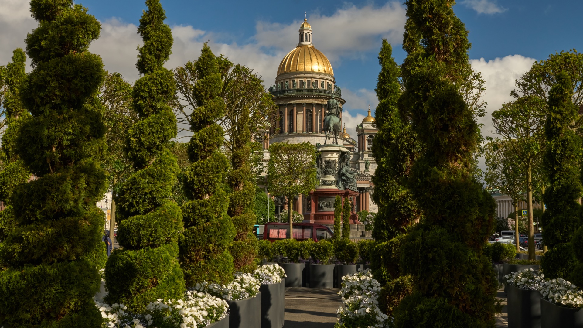 ?? Санкт-Петербург. "Лес" на Исаакиевской площади. смотреть онлайн