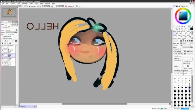 Ultimate Sai 2 Tutorial + Free Brushes [CC] | Tutorial смотреть онлайн