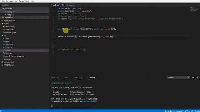 React JS In Urdu ~ JSX and React CLI (part 3 of 9) смотреть онлайн