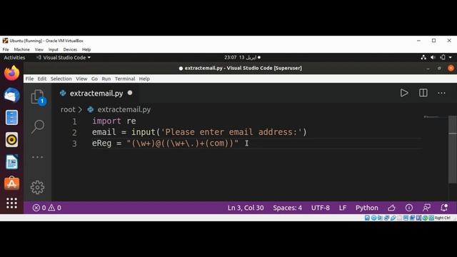 Python program to Extract user name and domain name from email смотреть онлайн