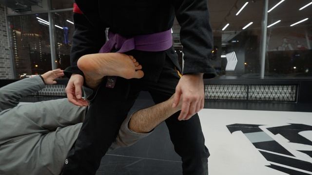 Веселый свип из деларива гарда / 187 BJJ
