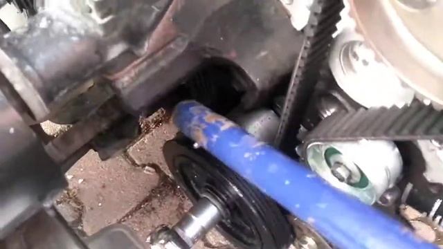 Toyota 2e engine timing belt Corolla 1.3 12v tiriger değişimi ve garip arıza part 1 смотреть онлайн