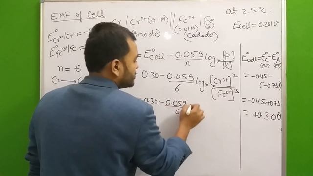 ElectroChemistry 03 : NERNST EQUATION for Electrode Potential and EMF of Cell JEE MAINS/NEET смотреть онлайн