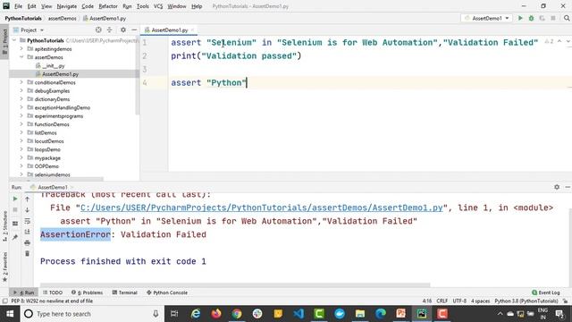 #22- Assert Keyword In Python- How To Perform Assertion In Python-Python Tutorials For Beginners смотреть онлайн