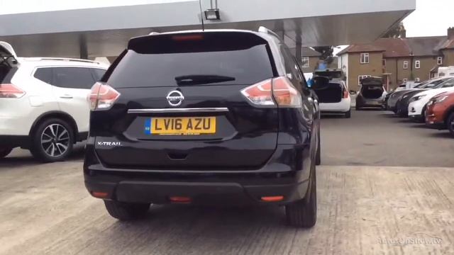 NISSAN X-TRAIL DCI N-TEC BLACK 2016 смотреть онлайн