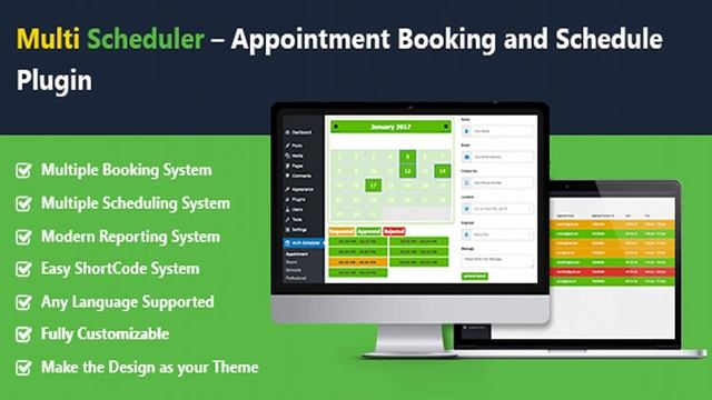 Multi Scheduler – Appointment Booking and Schedule with Multi Booking Plugin | Codecanyon Scripts смотреть онлайн