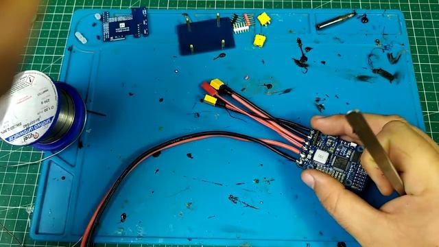 Установка  Matek F722-Wing на Sonicmodell Binary 1200mm, доработка самолета и подключение FPV.