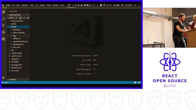 React Open Source Meetup: The GraphQL Ecosystem and How to Open Source Knowledge смотреть онлайн