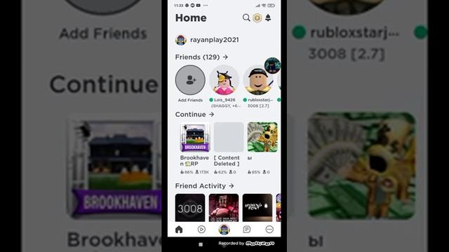я сохранился самый первый аккаунт в roblox смотреть онлайн