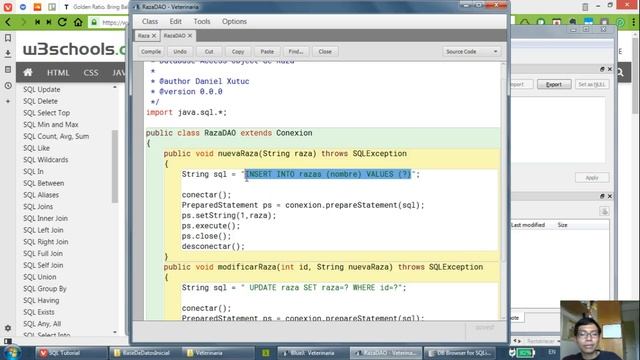 Usando SQLite en Java (BlueJ como IDE) смотреть онлайн