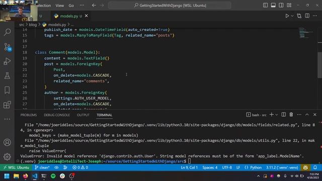 Getting Started with Django смотреть онлайн