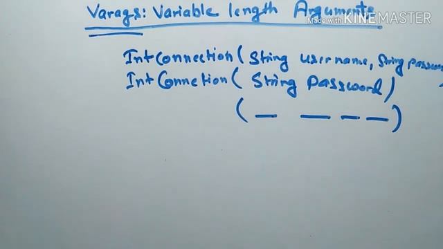 Varargs: Variable length argument in Java part 1 смотреть онлайн